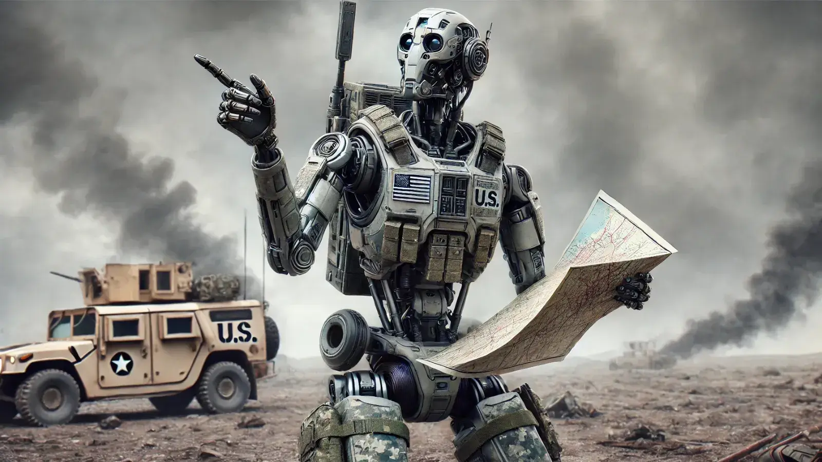 Ai Powered Toy Soldier Robots