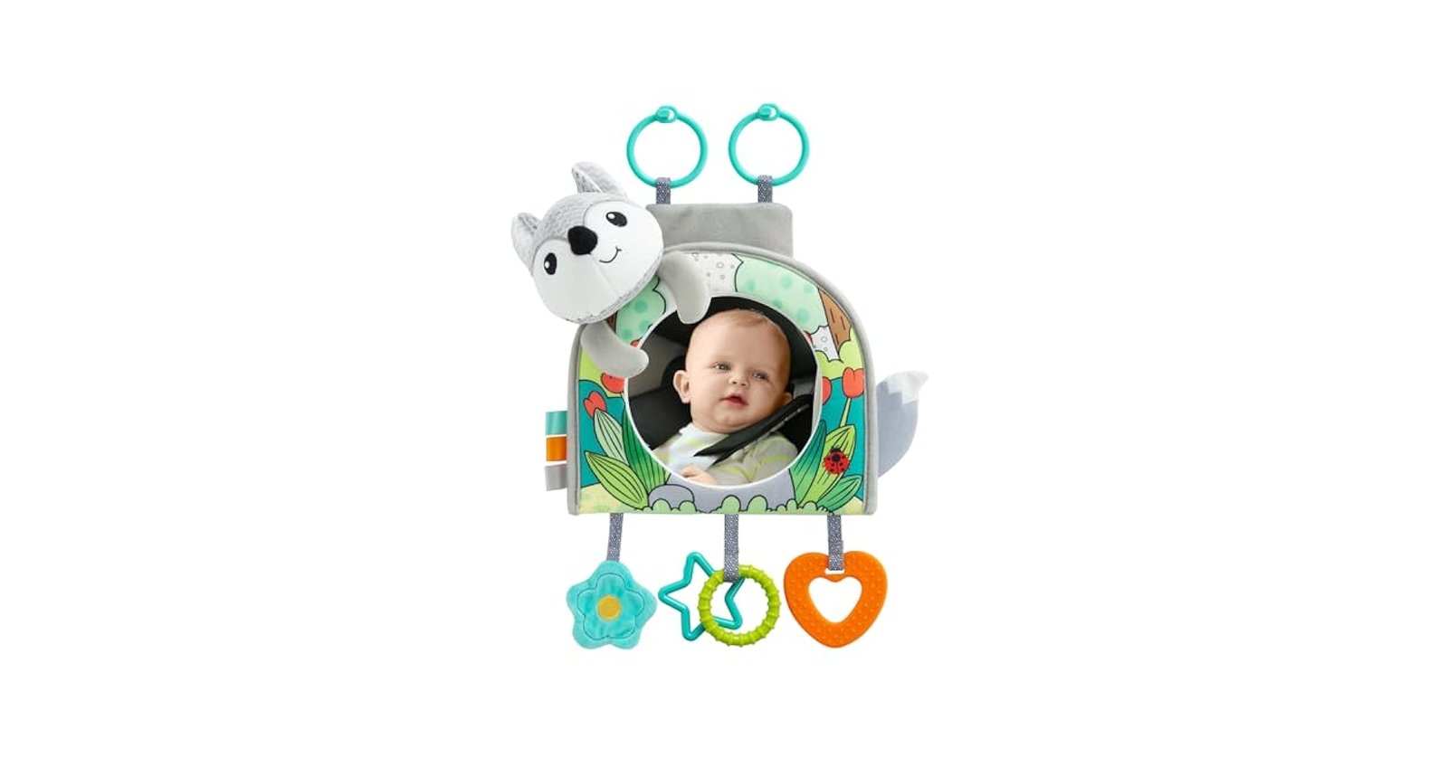 Baby Toy With Mirror Play