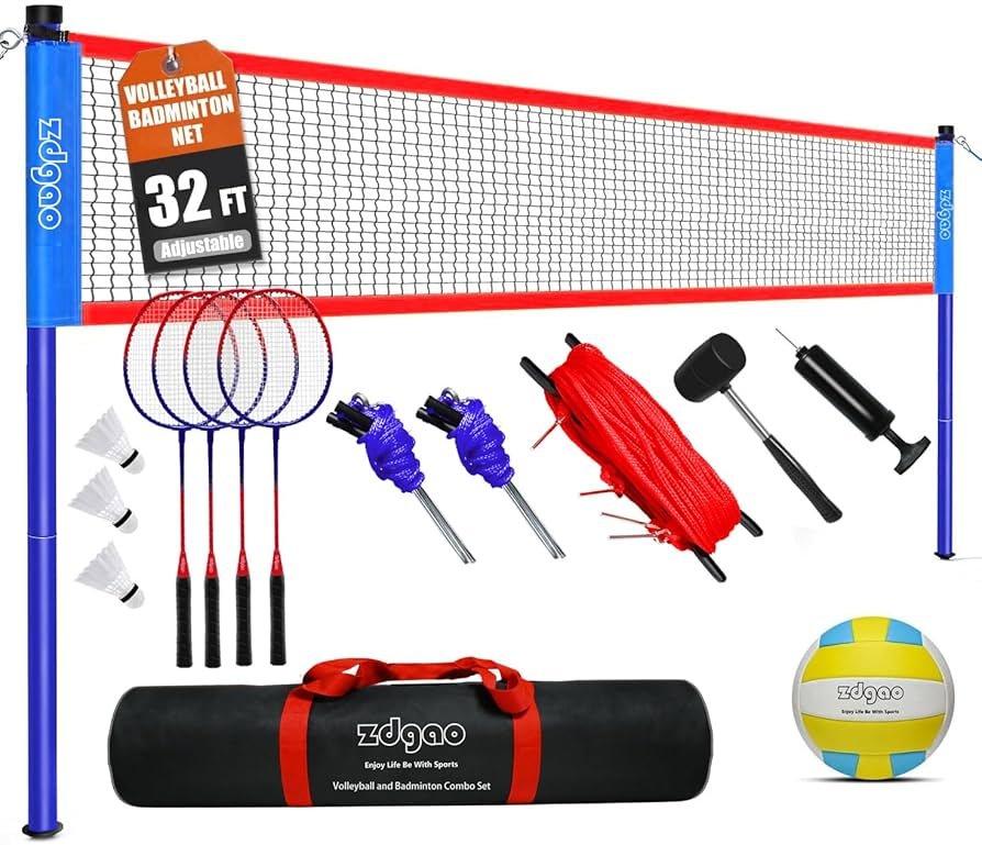 Badminton Set for Family Backyard