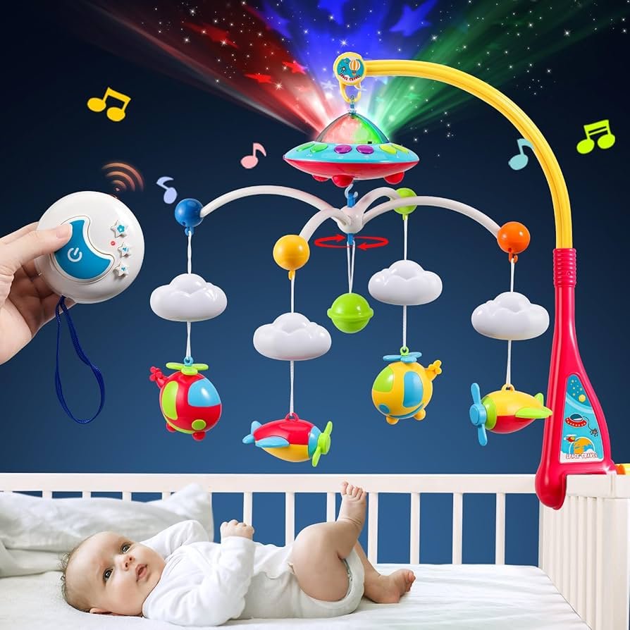 Crib Hanging Toys With Lights