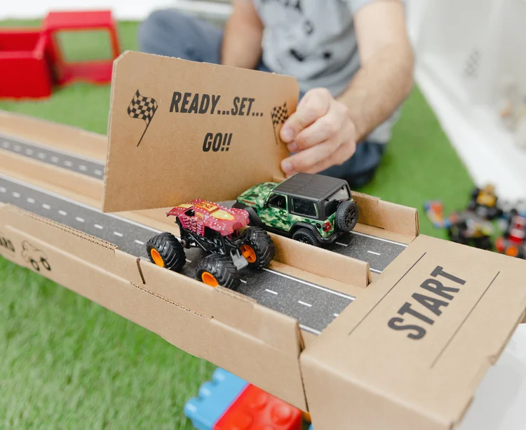 Diy Cardboard Toy Monster Truck