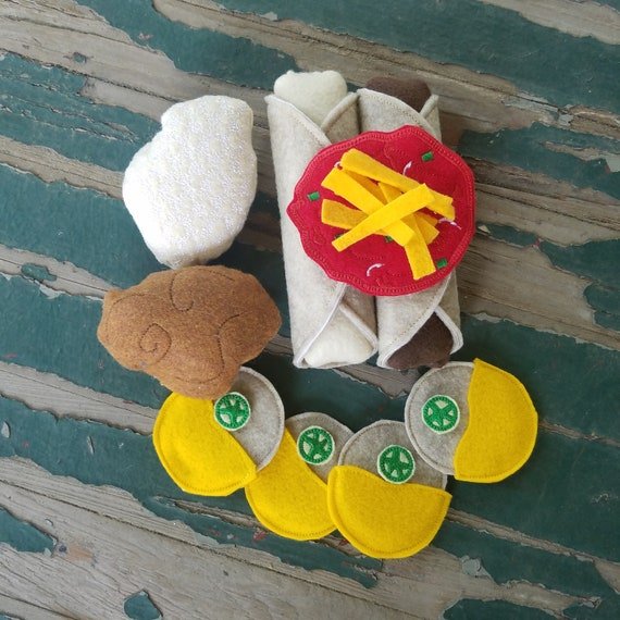 Diy Felt Toy Food Sets