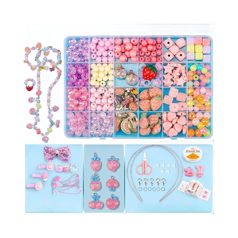 Diy Toy Necklace Beads Set