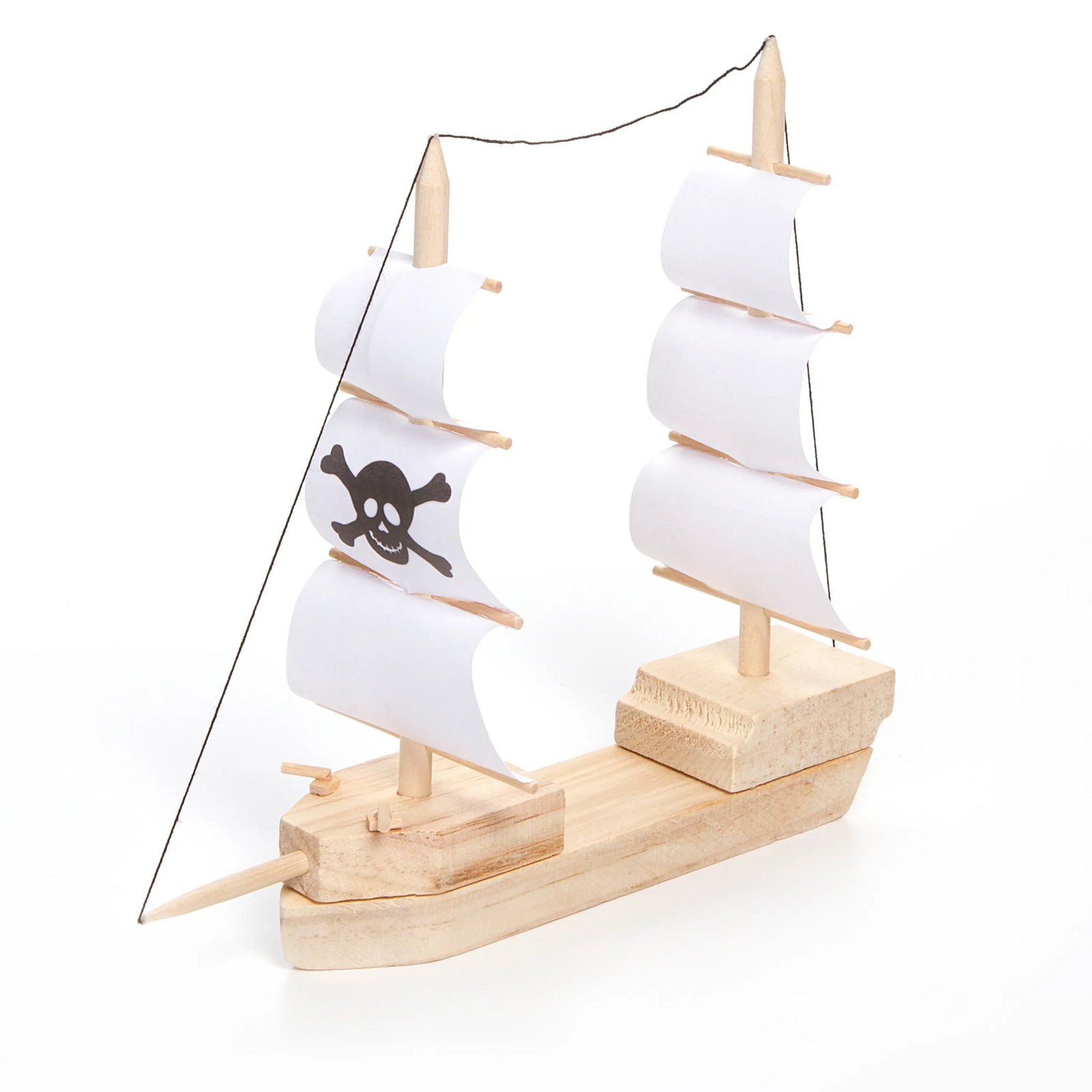Diy Wooden Toy Pirate Ship