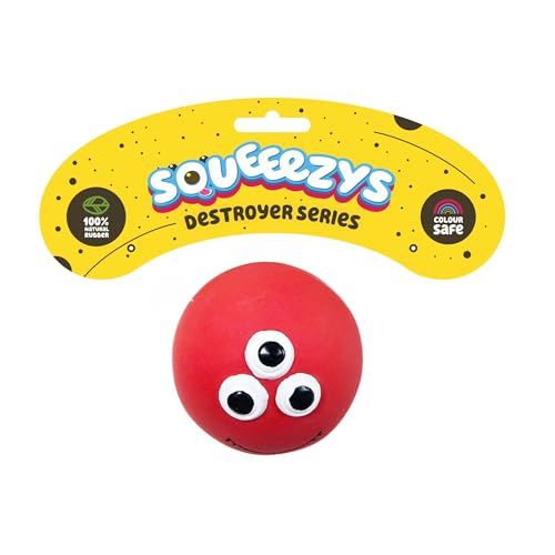 Dog Toy Rubber Ball Red