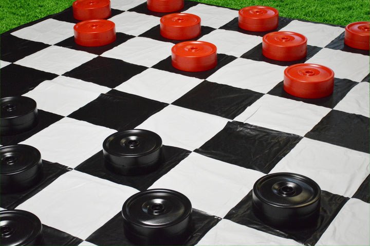 Giant Outdoor Checkers Mat