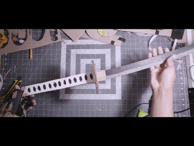 Handmade Cardboard Toy Swords