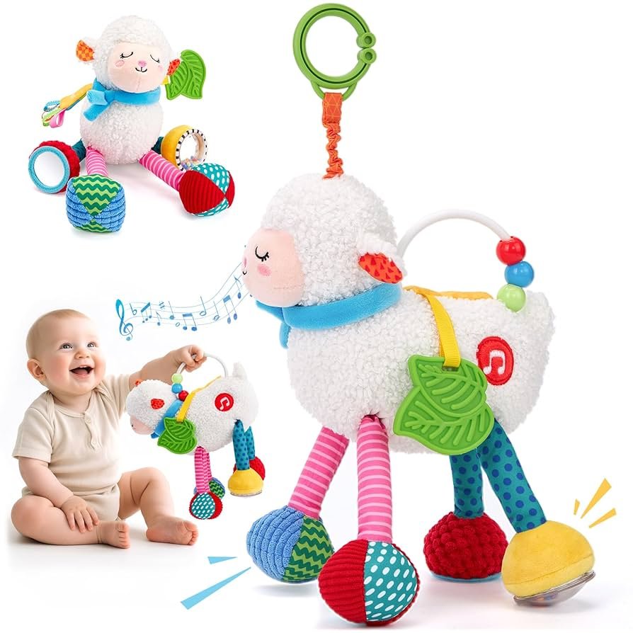 Hanging Car Seat Toys for Babies