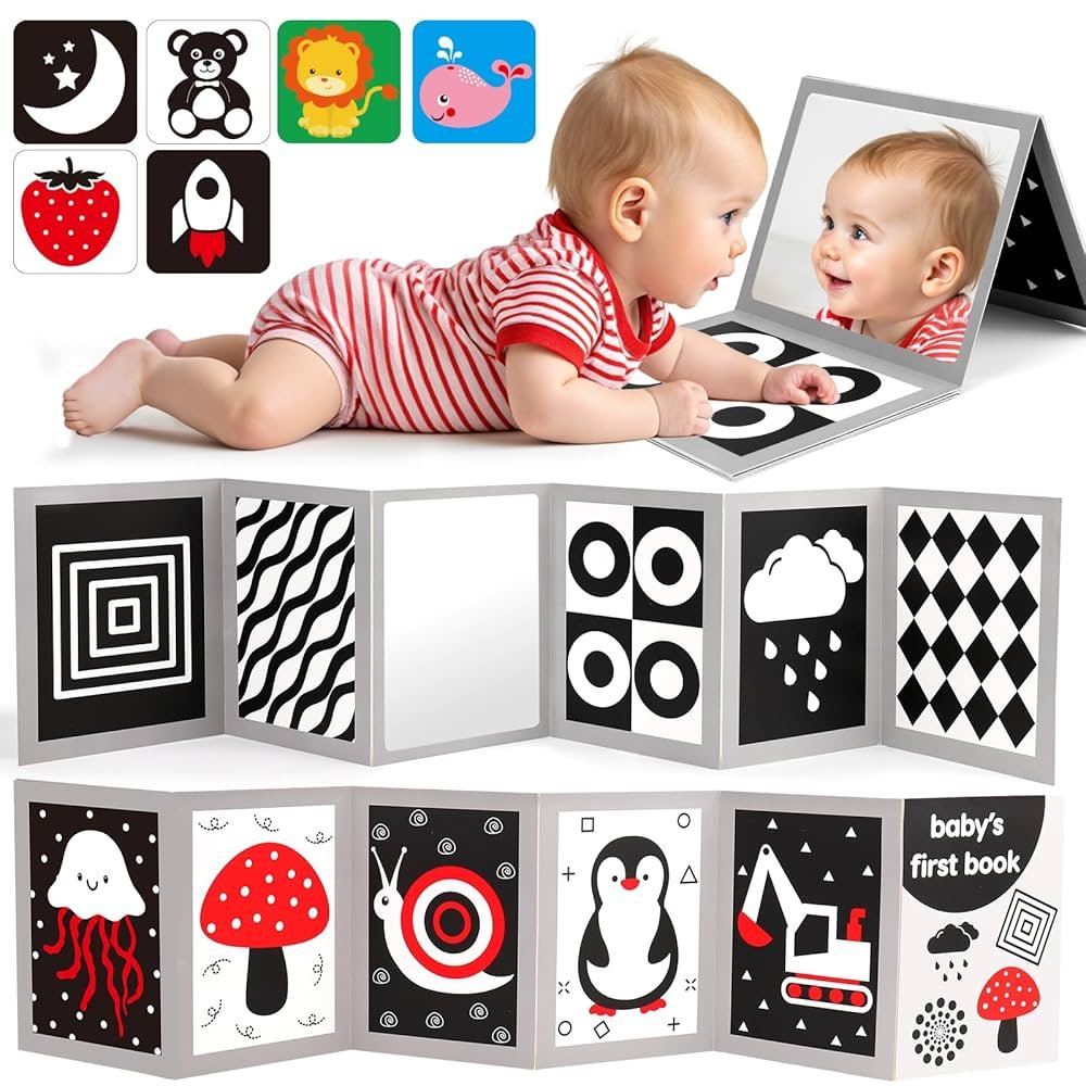 High Contrast Baby Books And Toys
