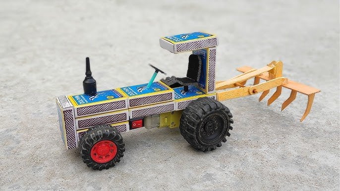 How to Build Wooden Toy Tractor