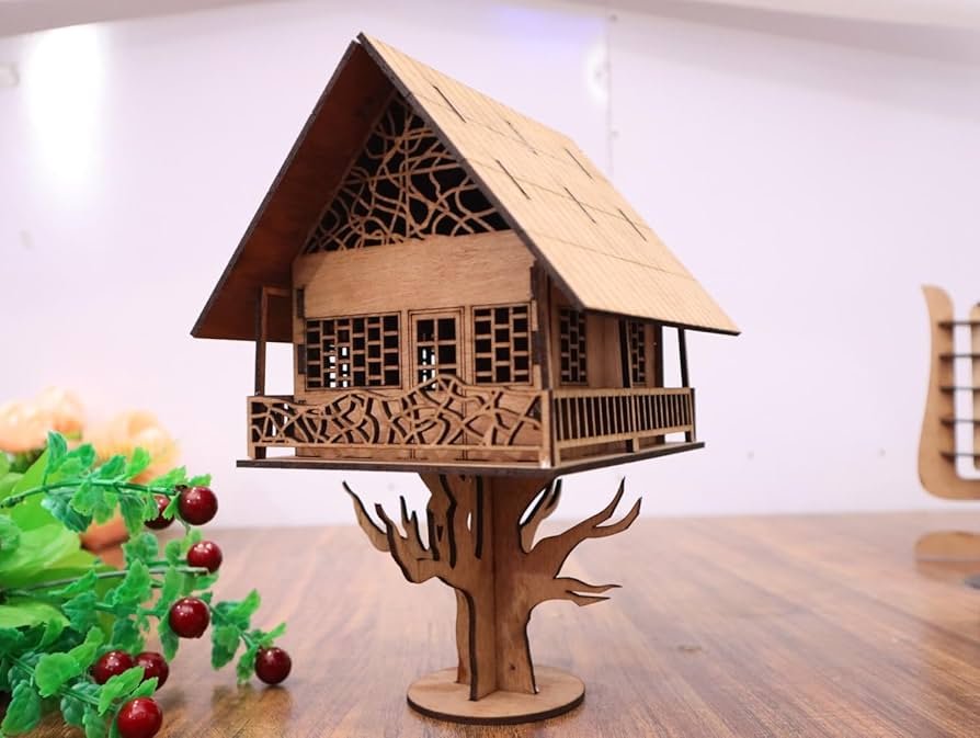 How to Build Wooden Toy Treehouse