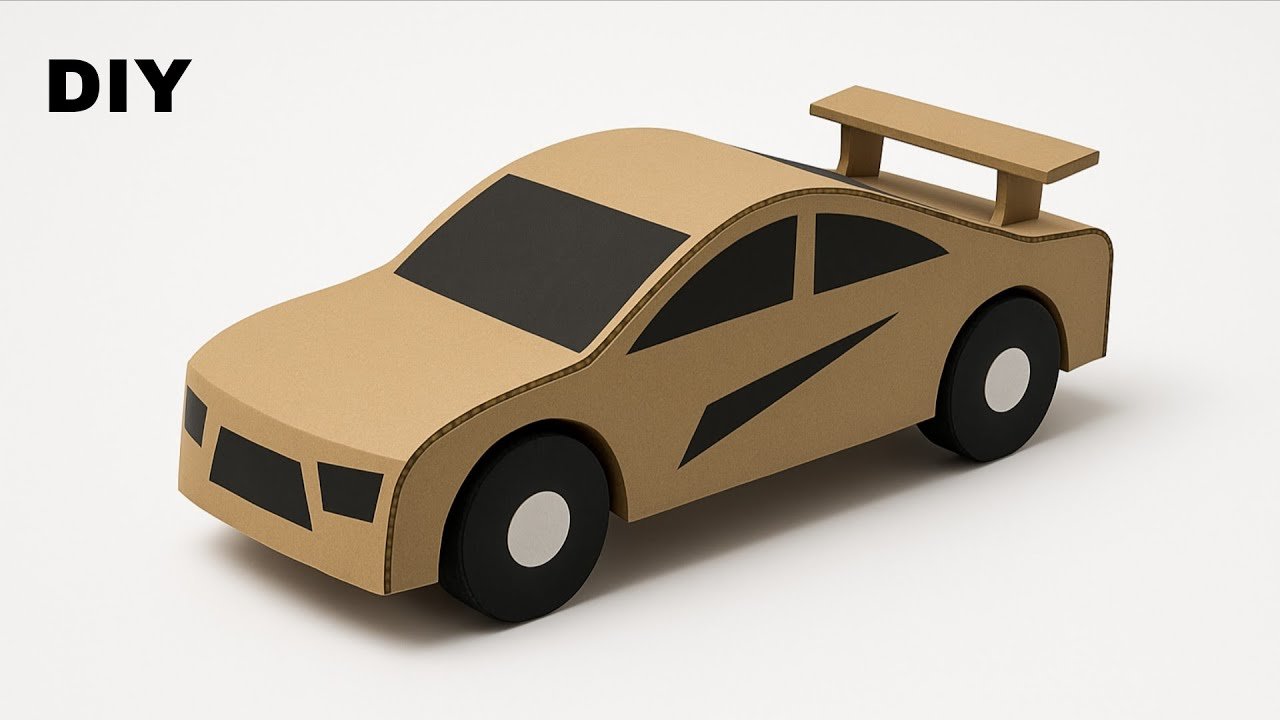 How to Make a Cardboard Toy Car
