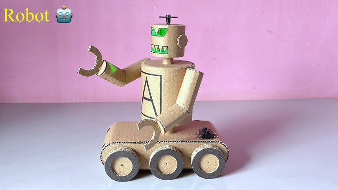How to Make a Toy Robot Out of Cardboard