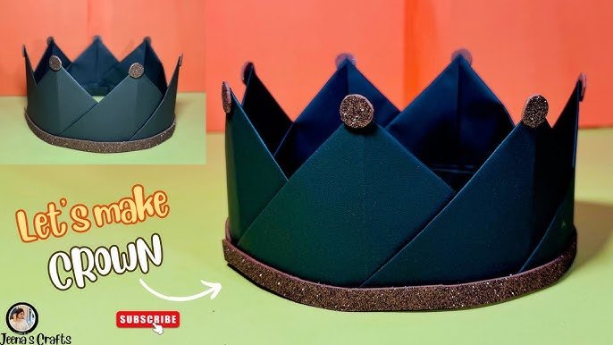 How to Make Toy Crown from Cardboard