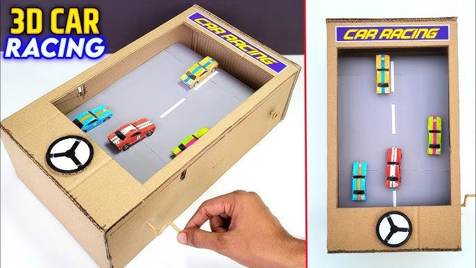 How to Make Toy Race Car Cardboard