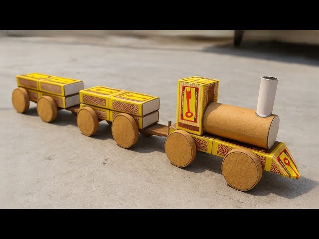 How to Make Wooden Toy Train