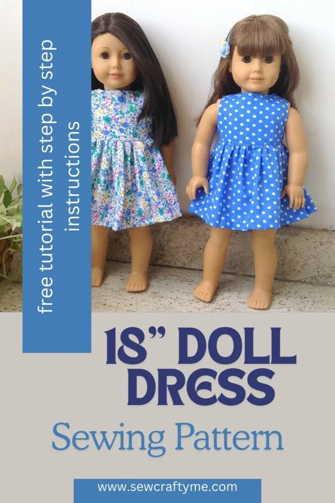 How to Sew Toy Doll Dresses
