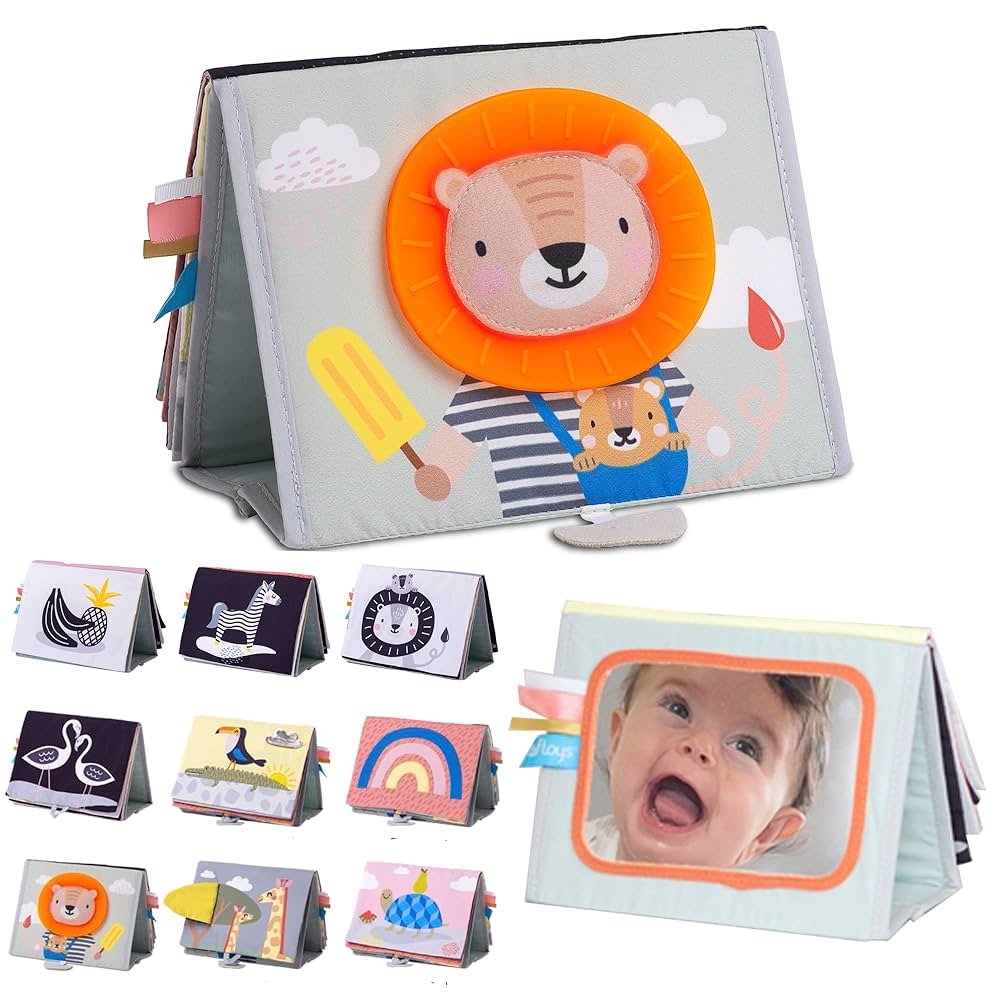 Infant Tummy Time Toys With Mirrors