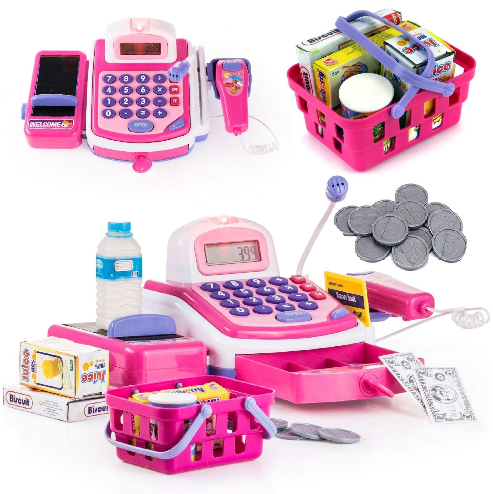 Kids Electronic Cash Register Toy