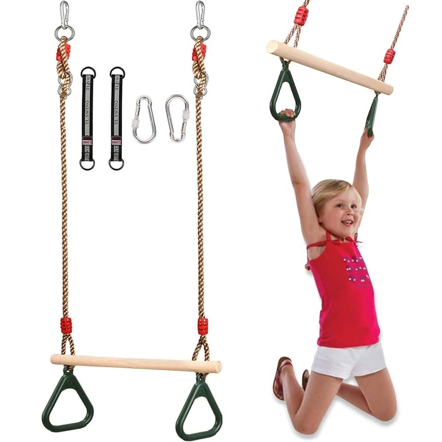 Kids Gymnastics Rings Outdoor Play