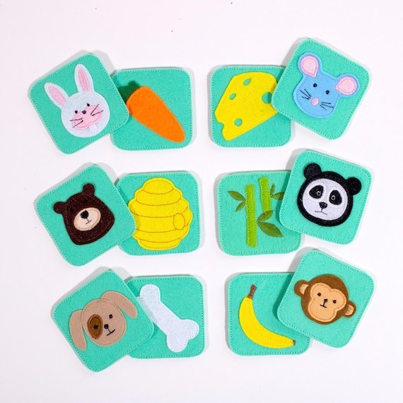 Memory Matching Toy Games