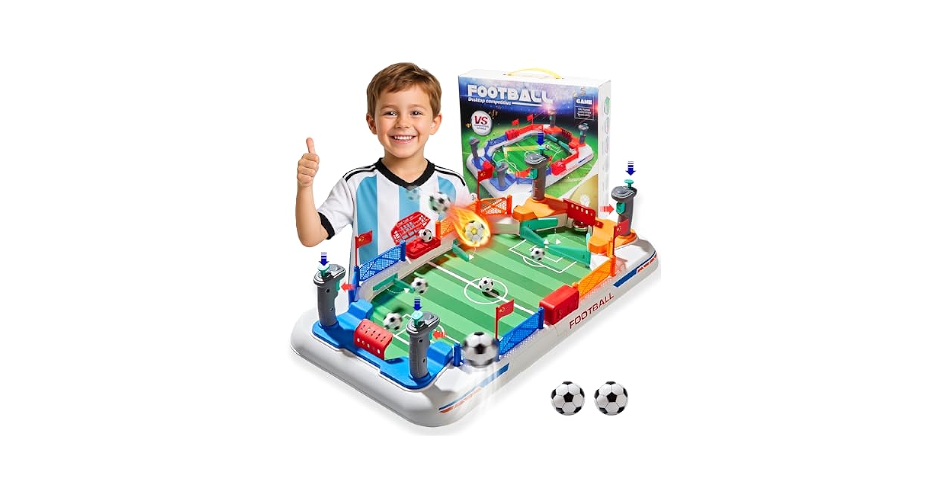 Mini Foosball Electronic Toy
