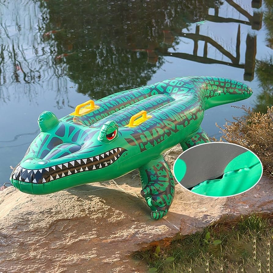 Outdoor Alligator Ride on Float