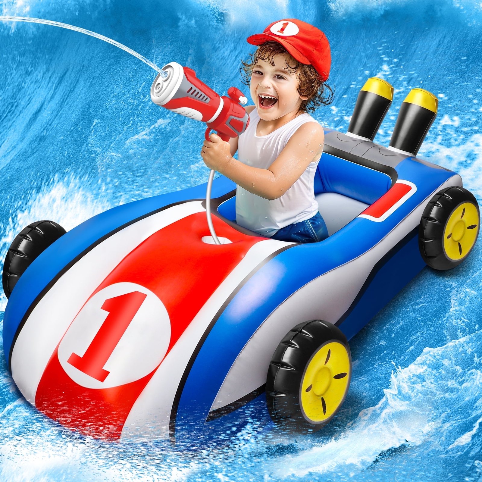 Outdoor Car Inflatable Sprinkler Toy
