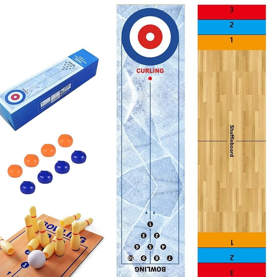 Outdoor Curling Game Set Portable