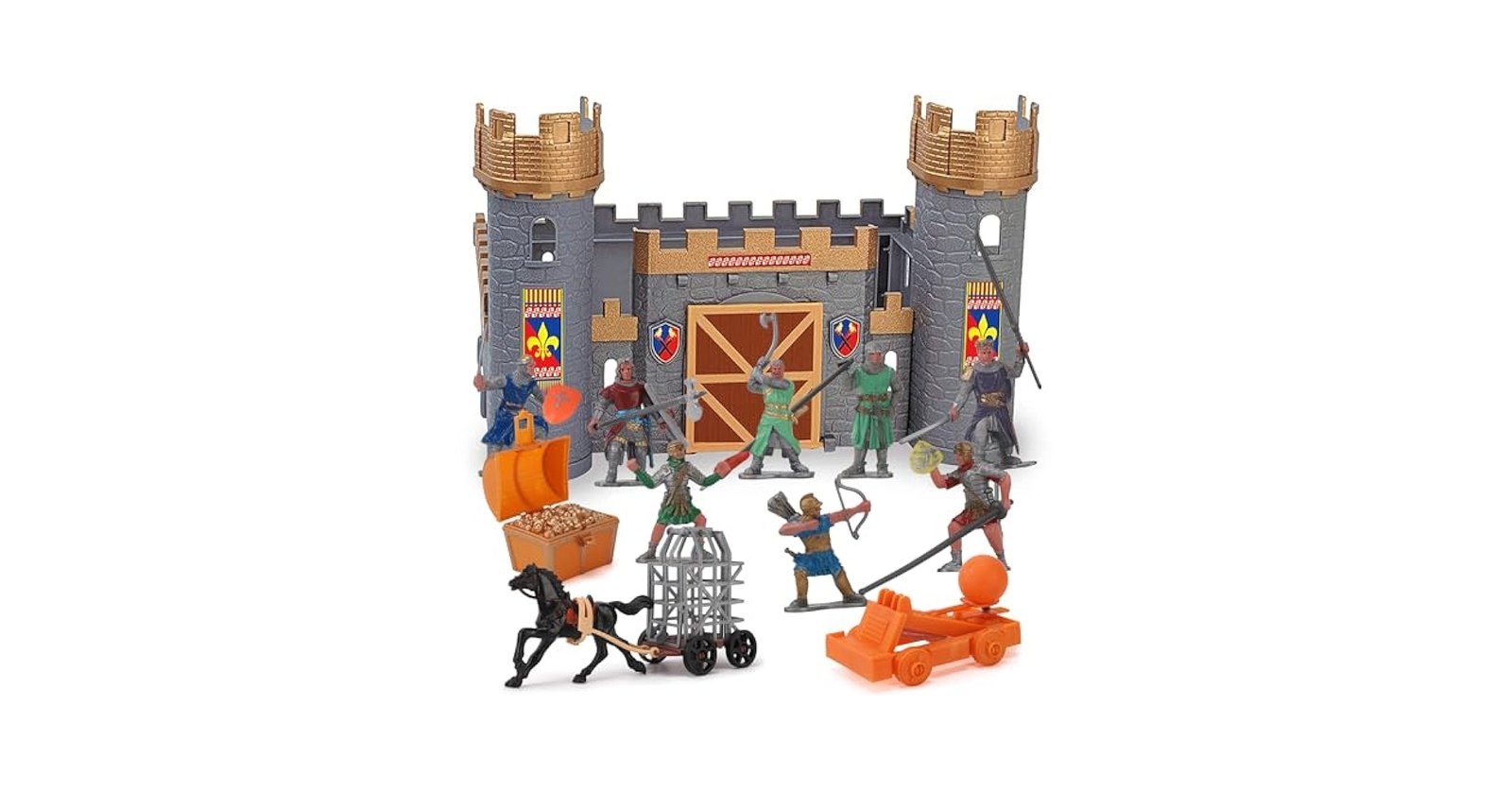 Outdoor Knight Castle Playset