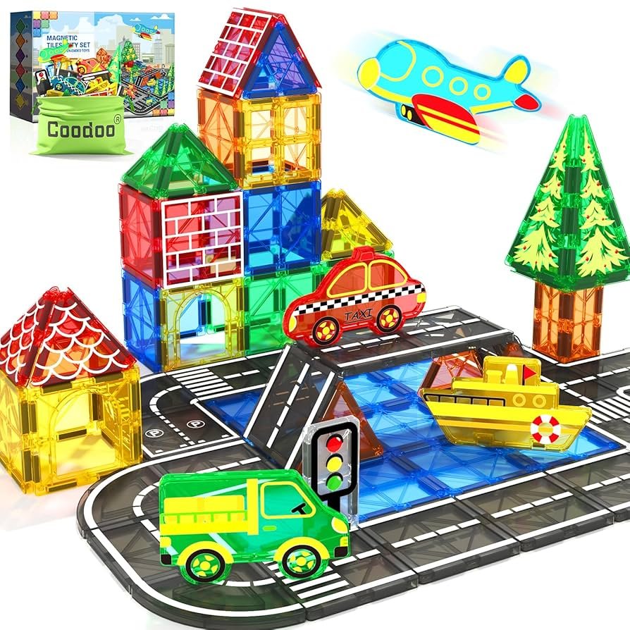 Outdoor Magnetic Building Tiles: Ultimate Fun for Creative Kids