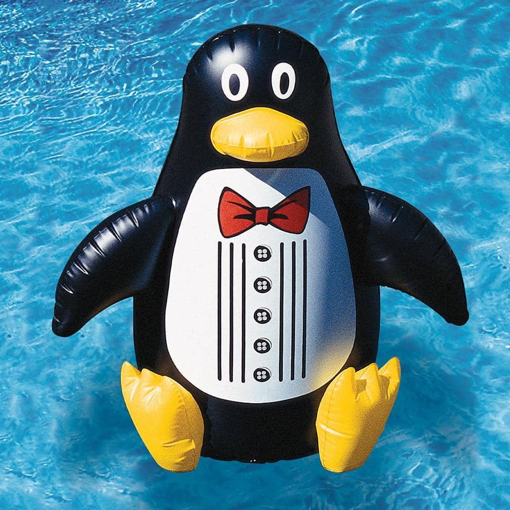 Outdoor Penguin Inflatable Pool Toy