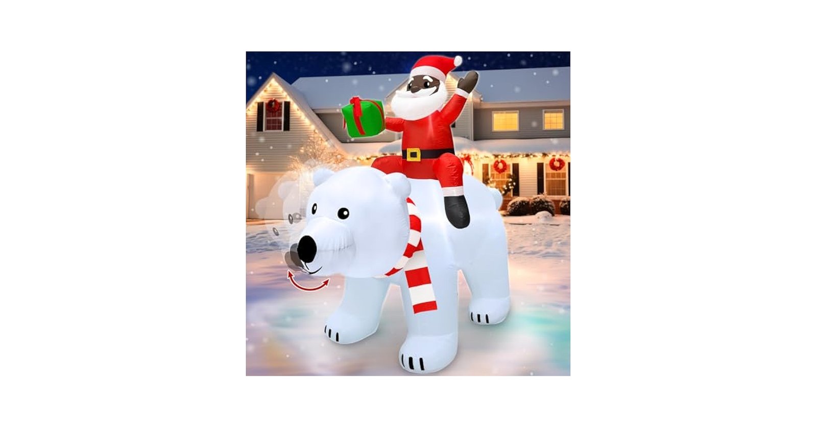 Outdoor Polar Bear Inflatable Toy