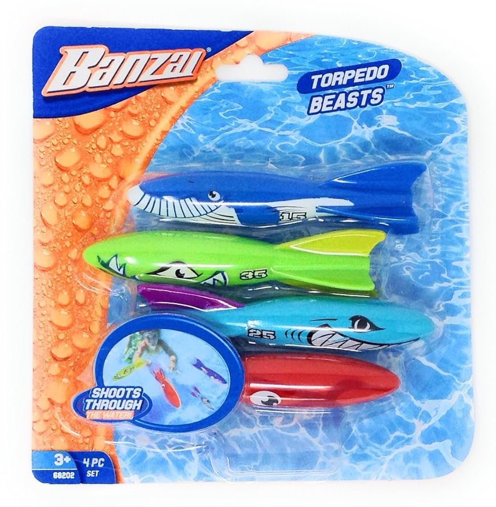 Outdoor Pool Torpedo Dive Toy