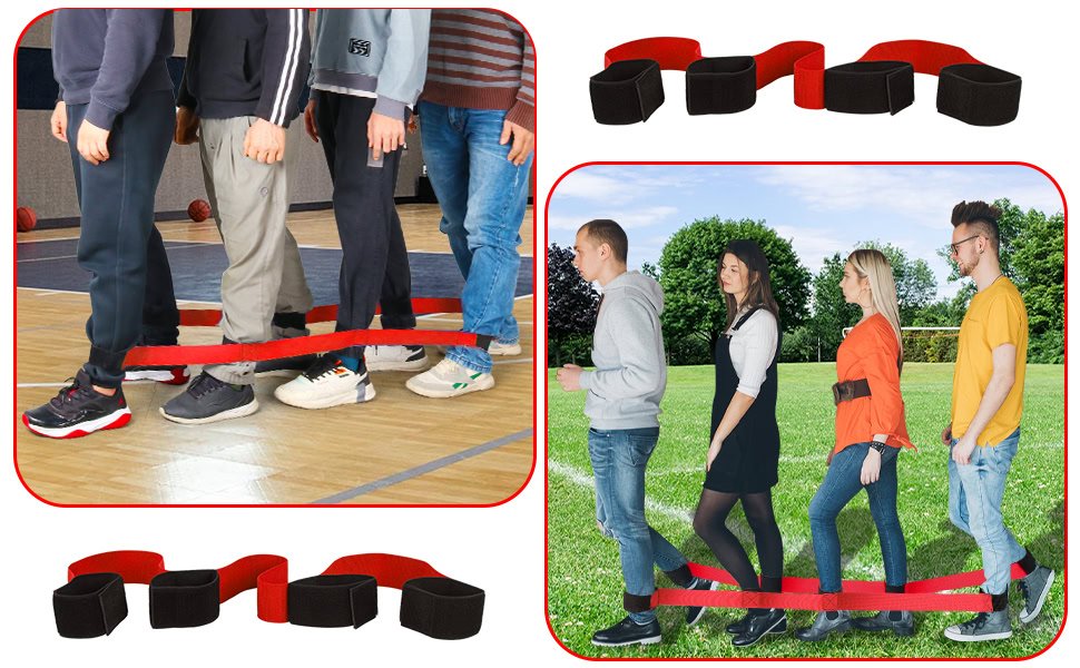 Outdoor Resistance Bands for Kids Play