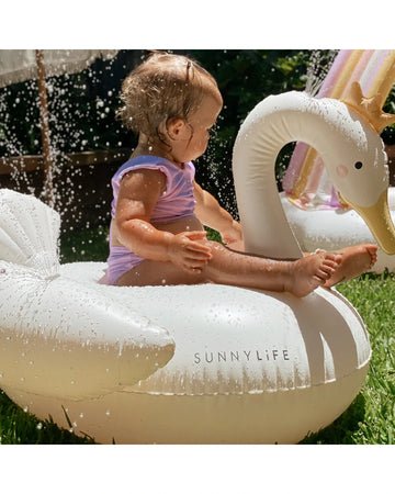 Outdoor Swan Sprinkler Inflatable