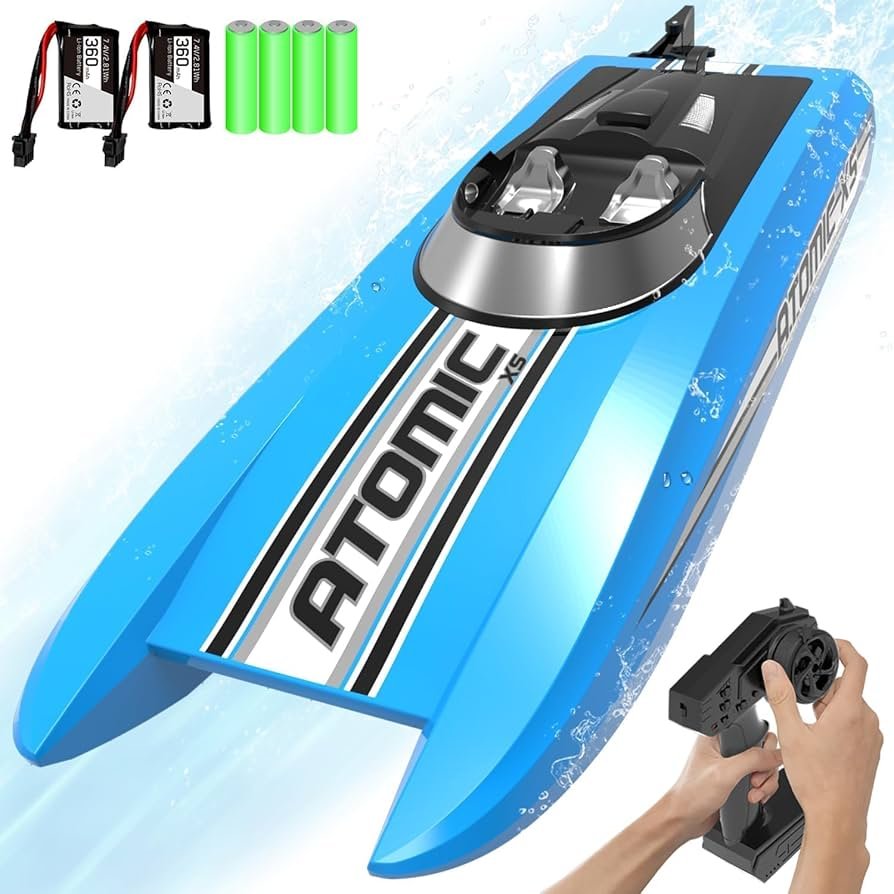 Rc Boat With Rechargeable Battery