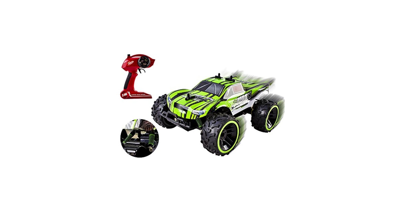 Rc Car With Adjustable Suspension