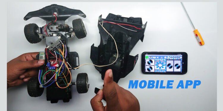 Rc Car With Bluetooth Control