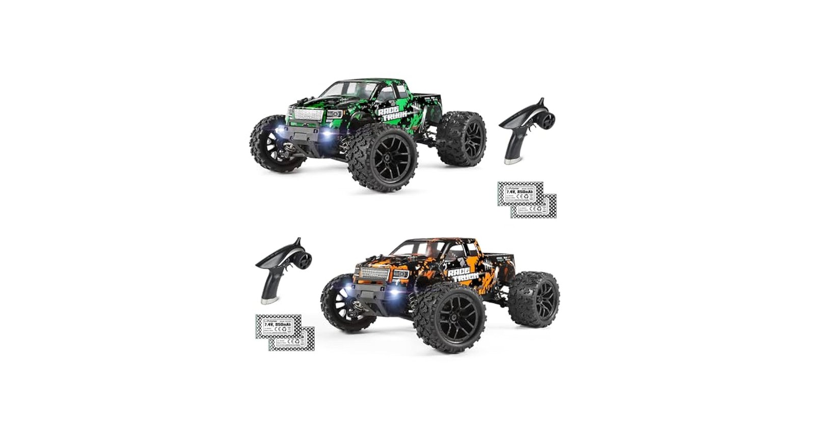 Rc Monster Truck With 4X4 Drive