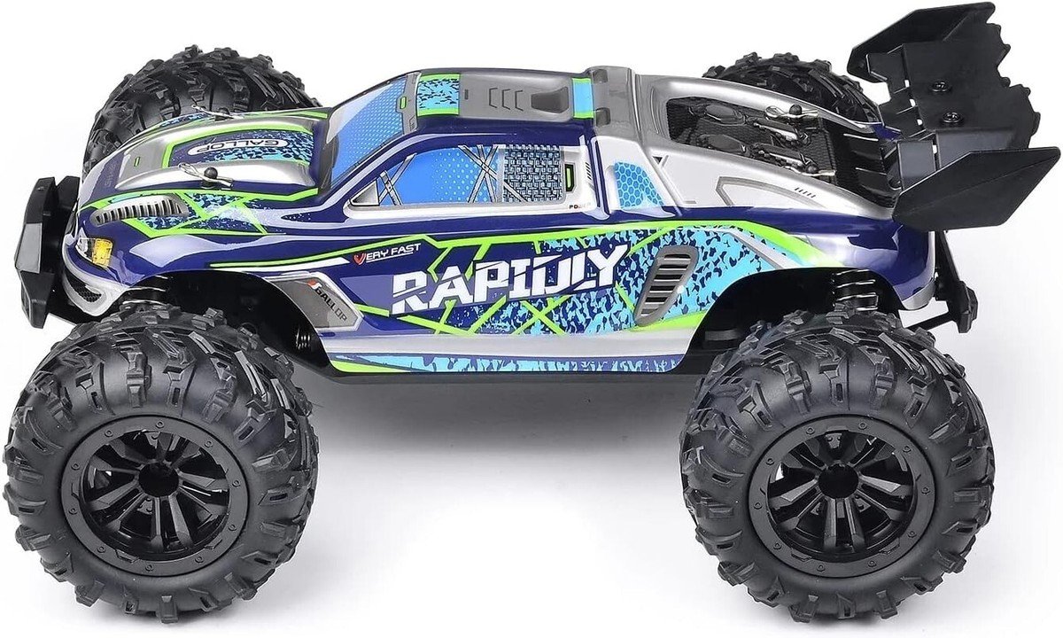 Rc Truck With Replaceable Tires