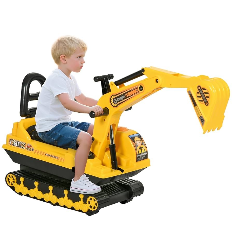 Ride on Toy Excavator With Shovel