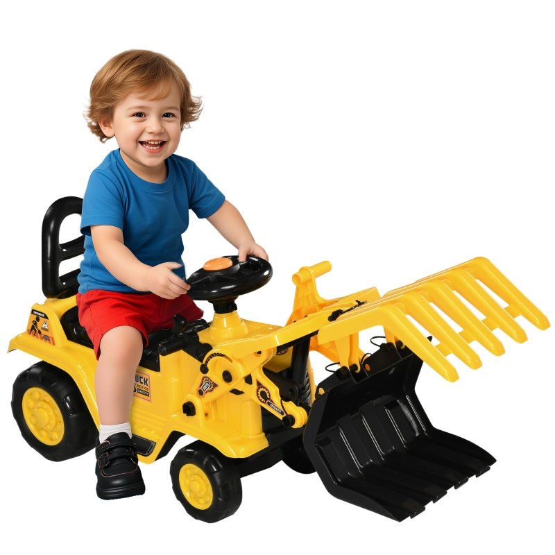 Ride on Toy Truck With Towing Hitch