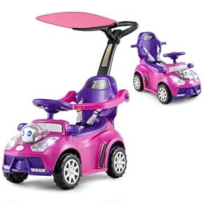 Ride on Toy With Parent Handle Push Option