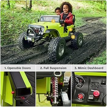 Ride on Toy With Realistic Dashboard