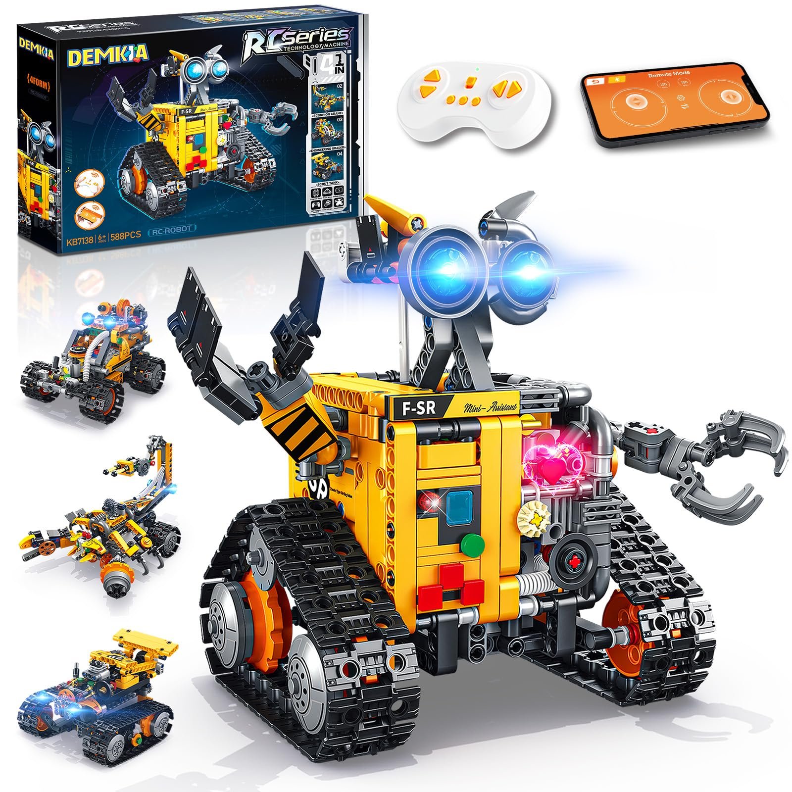 Robot Building Toy Game Set