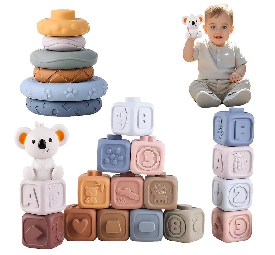 Stacking Blocks for 18 Month Old