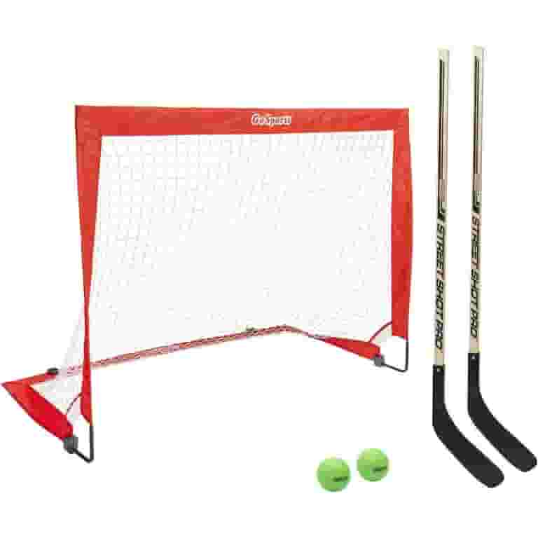 Street Hockey Stick And Ball Set