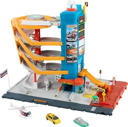 Toy Car Garage With Elevator
