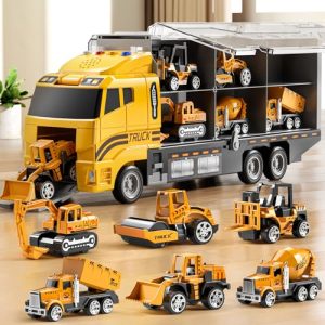 Toy Construction Vehicles Set